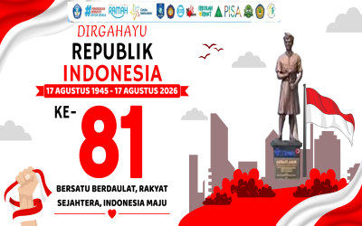 Semarak HUT RI: Kobarkan Nasionalisme, SMAN 1 Pangkalan Baru Bagikan Bendera Merah Putih ke Warga Sekitar